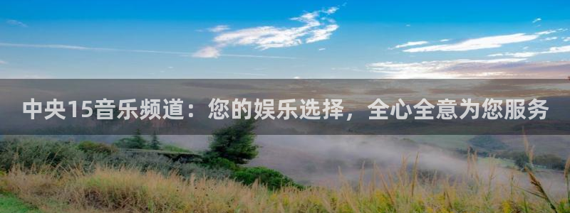 绿茵体育app下载：中央15音乐频道：您的娱乐选择，全心全意为您服务